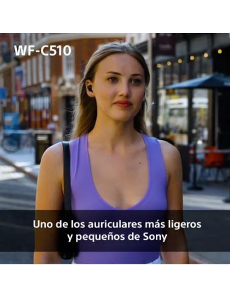 SONY AURICULAR BLUETOOTH WF-C510 NEGRO