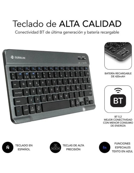 SUBBLIM FUNDA KEYTAB PRO BT GALAXY TAB A11+