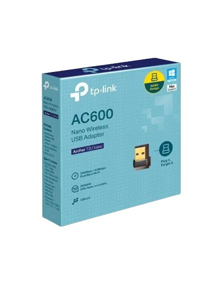 TP-LINK ADAPTADOR USB T2U NANO WIFI 5