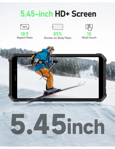 ULEFONE SMARTPHONE RUGERIZADO ARMOR X12 PRO 4GB/ 64GB/ 5.45"/ NEGRO