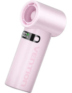 VENTION VENTILADOR PORTÁTIL / CON PATALLA 17,000 RPM ROSA