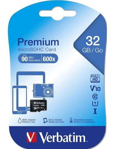 VERBATIM TARJETA MICRO SD 32GB