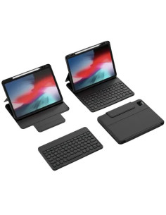 WIWU FUNDA CON TECLADO EXTRAÍBLE SAMSUNG TAB A11+/A9+ NEGRO