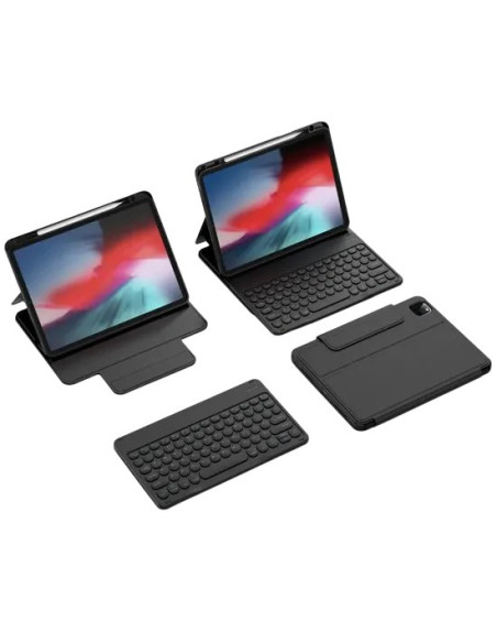 WIWU FUNDA CON TECLADO EXTRAÍBLE SAMSUNG TAB A11+/A9+ NEGRO