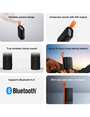 XIAOMI ALTAVOZ SOUND POCKET 5w AZUL
