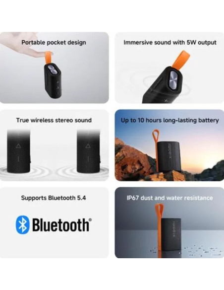 XIAOMI ALTAVOZ SOUND POCKET 5w AZUL
