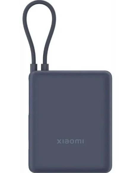 XIAOMI BATERIA AUXILIAR 10000mAh/ 33W/ CABLE INTEGRADO AZUL