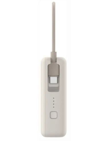 XIAOMI BATERIA AUXILIAR 10000mAh/ 33W/ CABLE INTEGRADO BEIGE