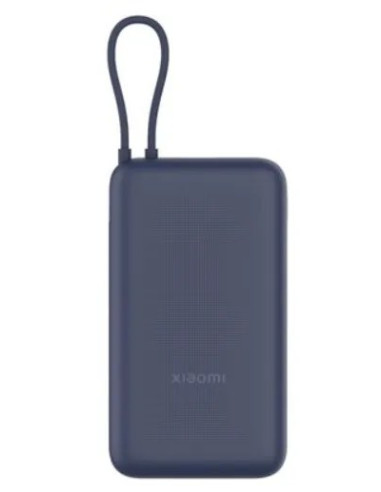 XIAOMI BATERIA AUXILIAR 20000mAh/33W/ CABLE INTEGRADO AZUL