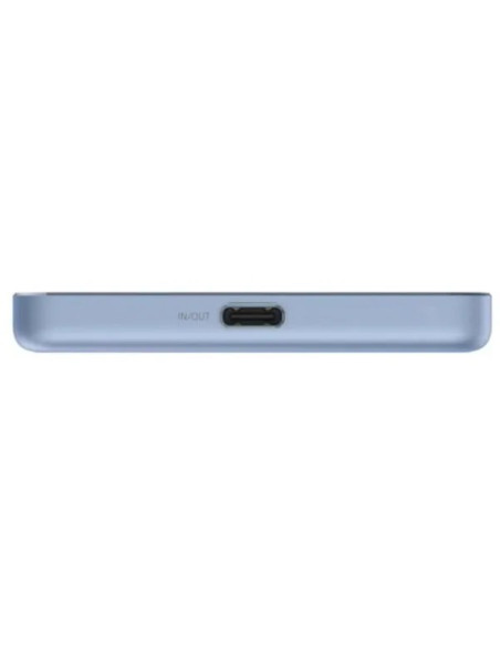 XIAOMI BATERIA AUXILIAR MAGNÉTICA SUPER SLIM 5000mAh / 22.5W/ AZUL