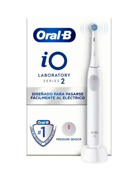 BRAUN CEPILLO DE DIENTES ORAL-B iO 2 LABORATORY BLANCO