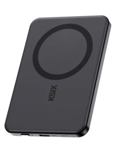 KSIX BATERIA MAGNETICA SLIM DISPLAY 5000mAh PD 20W NEGRO