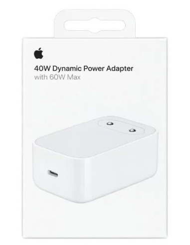 APPLE CARGADOR DINÁMICO TIPO C 40W - 60W MGTU4ZM/A