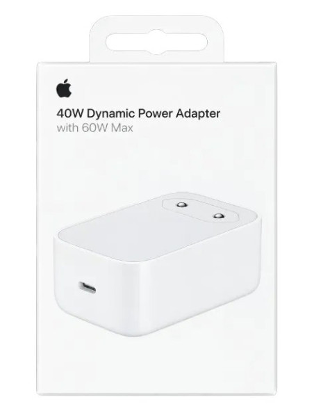 APPLE CARGADOR DINÁMICO TIPO C 40W - 60W MGTU4ZM/A