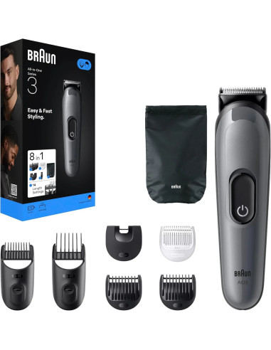 BRAUN MULTIGROOM AIO3540 8 EN 1