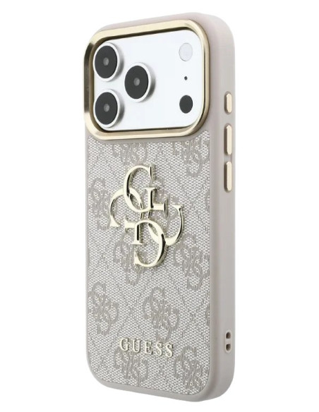 GUESS CARCASA 4G IPHONE 18 PRO MAX/17 PRO MAX ROSA