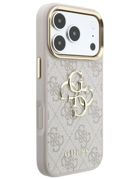 GUESS CARCASA 4G IPHONE 18 PRO MAX/17 PRO MAX ROSA