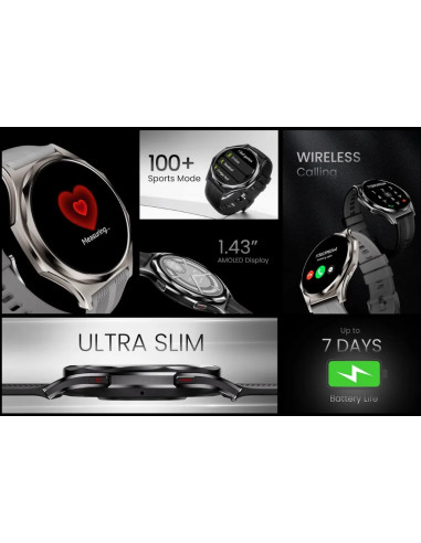 HIFUTURE SMARTWATCH FLEX 3 PLATA