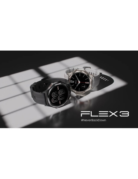 HIFUTURE SMARTWATCH FLEX 3 PLATA