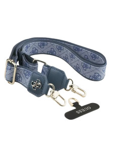 GUESS COLGANTE UNIVERSAL 4G STRASS AZUL