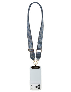 GUESS COLGANTE UNIVERSAL 4G STRASS AZUL 2