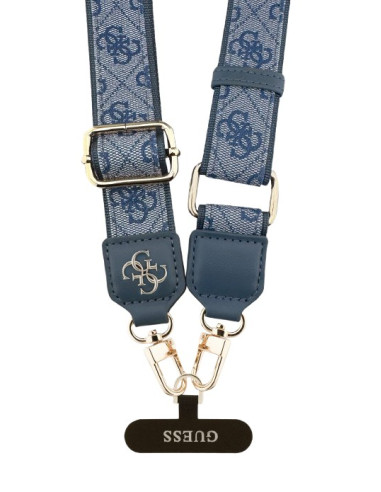 GUESS COLGANTE UNIVERSAL 4G STRASS AZUL