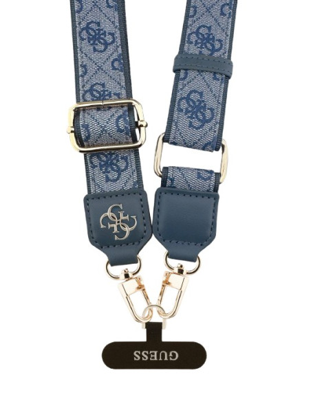 GUESS COLGANTE UNIVERSAL 4G STRASS AZUL