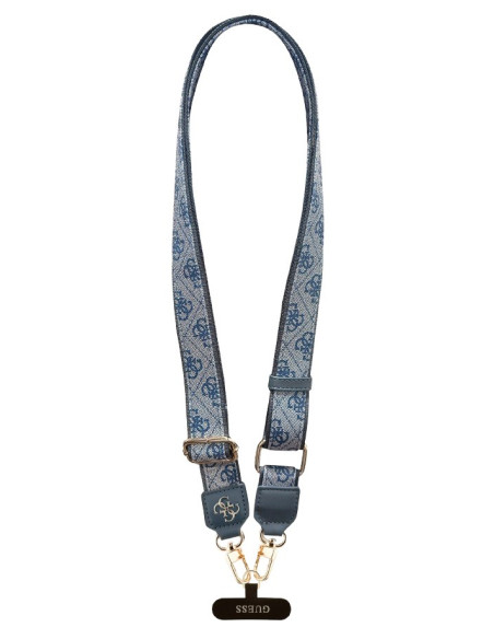 GUESS COLGANTE UNIVERSAL 4G STRASS AZUL