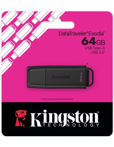 KINGSTON PENDRIVE 64GB DATA TRAVELER GEN 2 USB 3.2