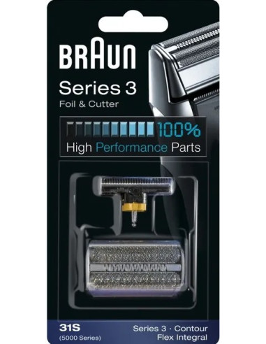BRAUN RECAMBIO AFEITADORAS SERIES 3  KOMBIPACK31S