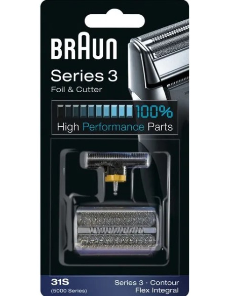 BRAUN RECAMBIO AFEITADORAS SERIES 3  KOMBIPACK31S