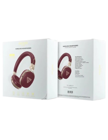 GUESS AURICULAR BLUETOOTH ENC GRAINED TRIANGLE BURDEOS
