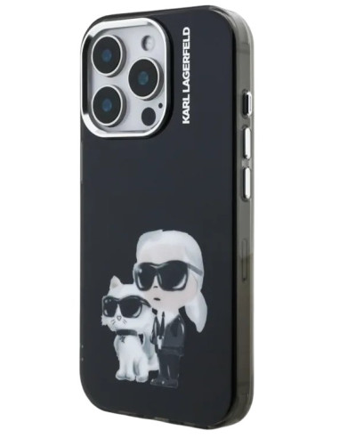 KARL LAGERFELD CARCASA AQUARELLE K&C IPHONE 16 PRO MAX NEGRO