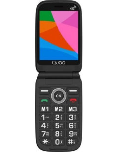 QUBO TELEFONO MOVIL X-D340 4G NEGRO 2