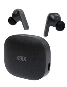 KSIX AURICULARES INALAMBRICOS TRADUCCIÓN IA ANC+ENC NEGRO