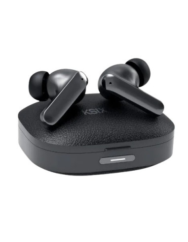 KSIX AURICULARES INALAMBRICOS TRADUCCIÓN IA ANC+ENC NEGRO