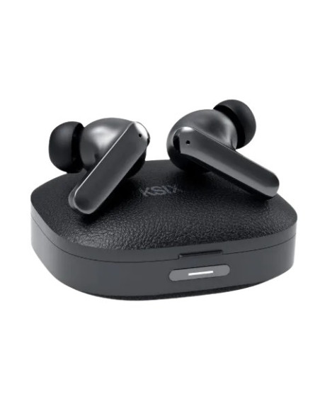 KSIX AURICULARES INALAMBRICOS TRADUCCIÓN IA ANC+ENC NEGRO