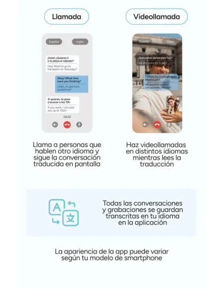 KSIX AURICULARES INALAMBRICOS TRADUCCIÓN IA ANC+ENC NEGRO