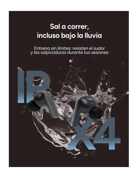 KSIX AURICULARES INALAMBRICOS TRADUCCIÓN IA ANC+ENC NEGRO