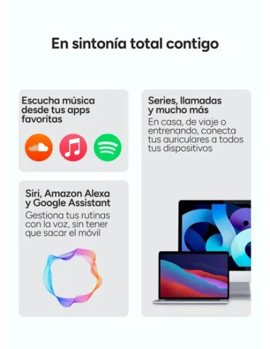 KSIX AURICULARES INALAMBRICOS TRADUCCIÓN IA ANC+ENC NEGRO