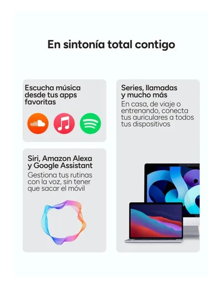 KSIX AURICULARES INALAMBRICOS TRADUCCIÓN IA ANC+ENC NEGRO