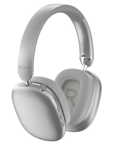 DEVIA AURICULAR BLUETOOTH ANC EARBASS PRO2 PLATA