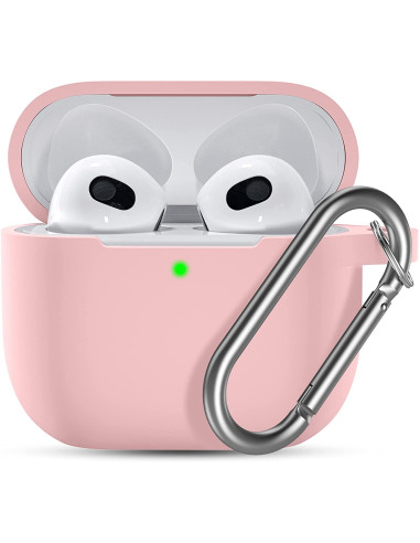 DEVIA FUNDA SILICONA AIRPODS 3GEN. ROSA