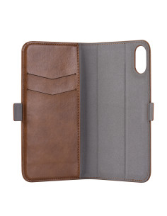 DEVIA FUNDA TIPO LIBRO 'MAGIC' IPHONE X MARRON