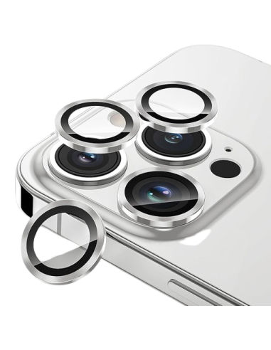 DEVIA PROTECTOR CAMARA IPHONE 16 PRO/16 PRO MAX PLATA