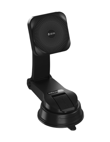 DEVIA SOPORTE DE COCHE 360 MAGNETICO Y CARGADOR 15W