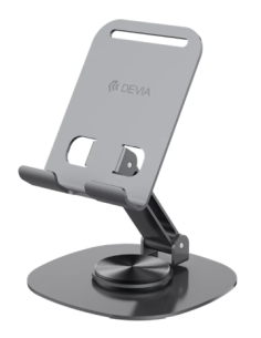 DEVIA SOPORTE PLEGABLE 360 SOBREMESA MOVIL GRIS