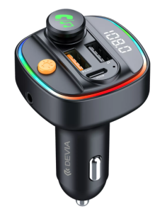 DEVIA TRANSMISOR fm COCHE 30W NEGRO