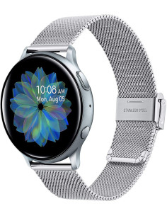 DEVIA CORREA MILANESA SAMSUNG/ HUAWEI/ AMAZFIT PLATA 22mm.