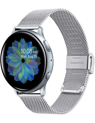 DEVIA CORREA MILANESA SAMSUNG/ HUAWEI/ AMAZFIT PLATA 22mm.